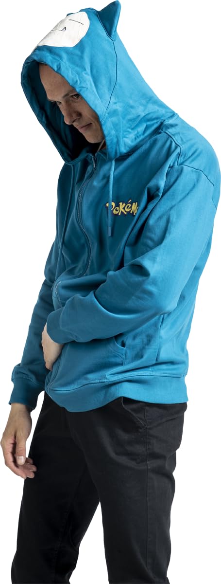 Pokémon Snorlax Uomo Felpa Jogging Turchese Regular