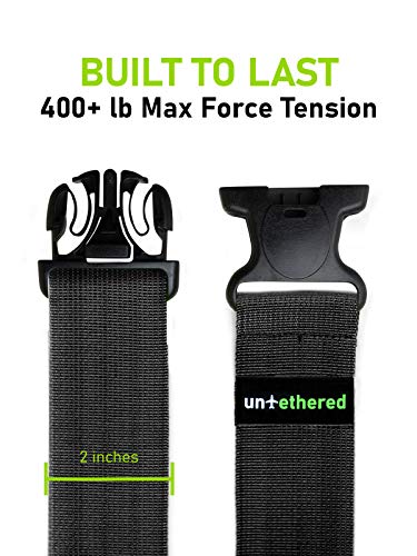 Untethered 4-Pack Luggage Straps | Belts to Keep Your Suitcase Secure While Traveling, Premium Accessory for Travel Bag… - Image 7