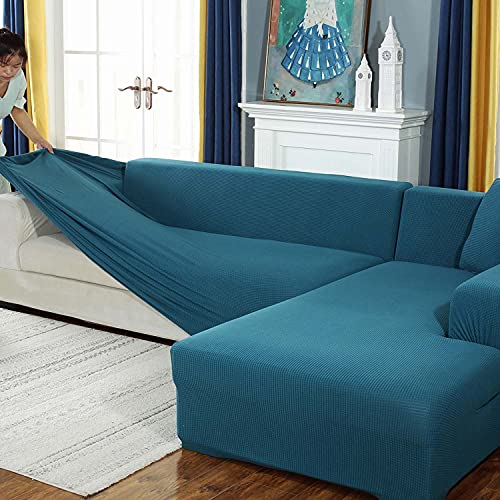 Fundas de sofá gruesas para 1 2 3 4 plazas, fundas seccionales para sofá seccionales en forma de L para sala de estar, perros, mascotas, protector de muebles lavable y duradero