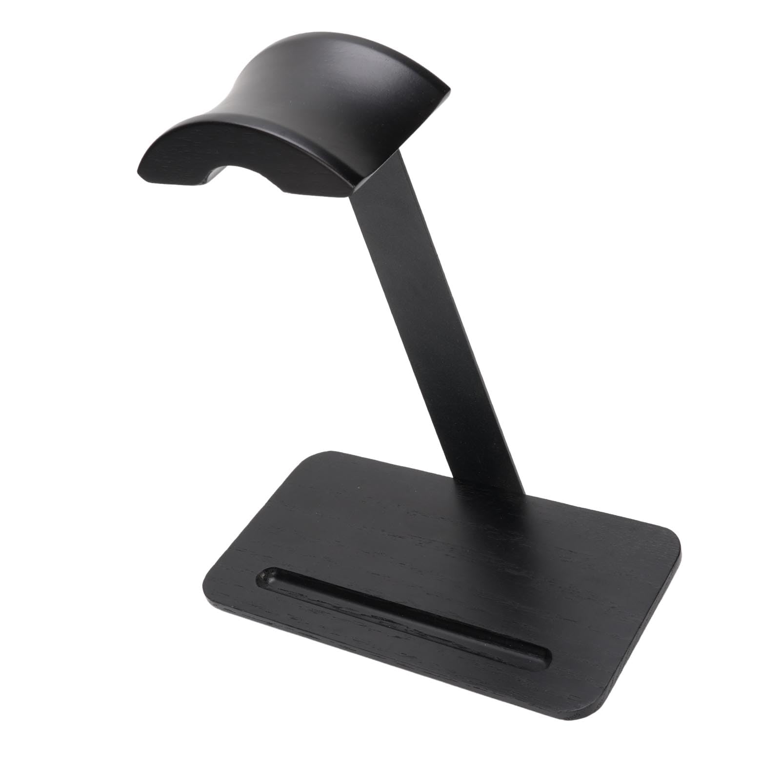 Tosuny Supporto per Cuffie in Noce con Base in Lega di Alluminio, per Uso | Anti Slip Desktop Headset Holder, Space Saving Rack for Gaming and Music Headphones