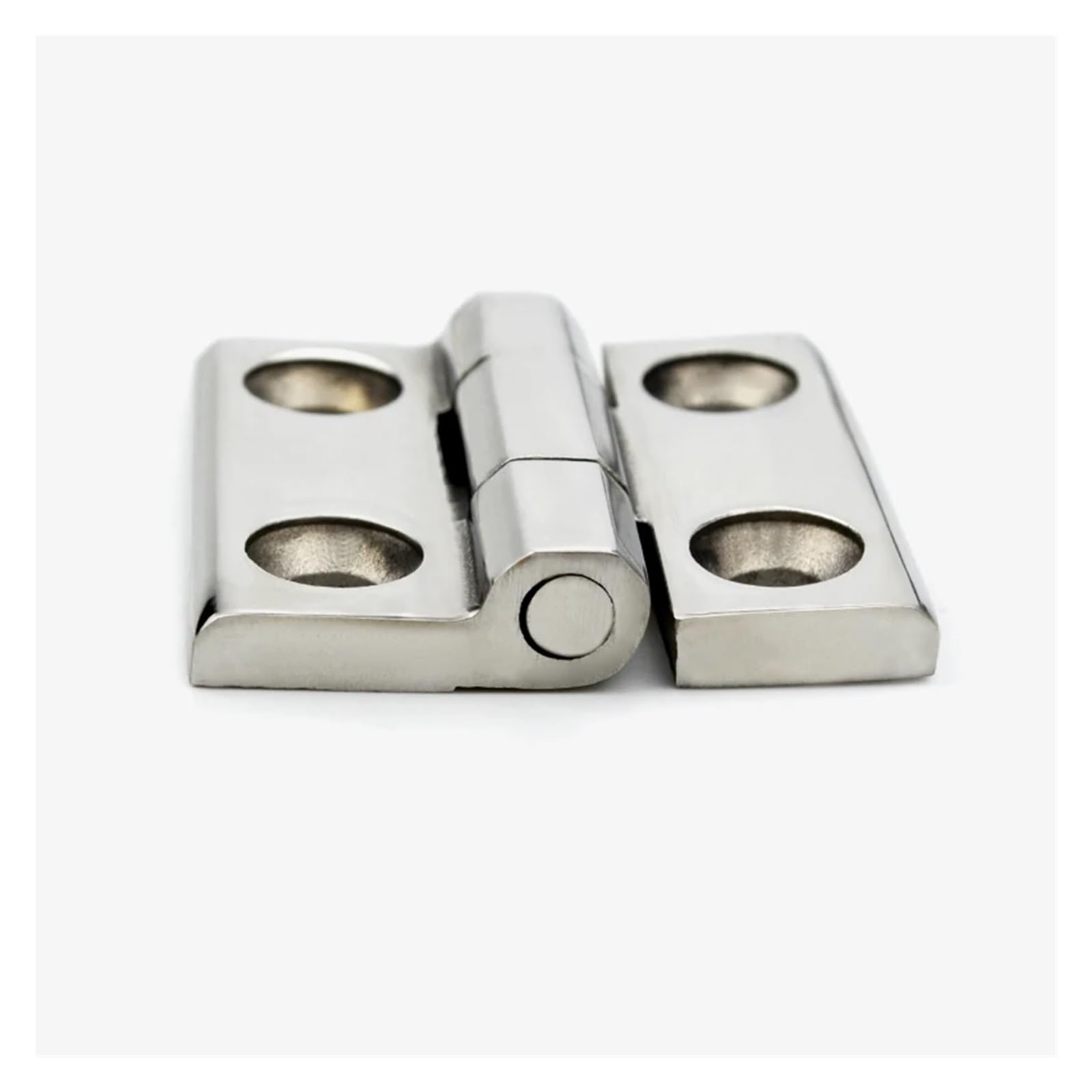 Ymuguegh One Color 304 Stainless Steel Industrial Machinery Heavy Equipment Hinge Bearing Cabinet Door Thickening Heavy Folding Hinge(50-50-6 Counterbore)