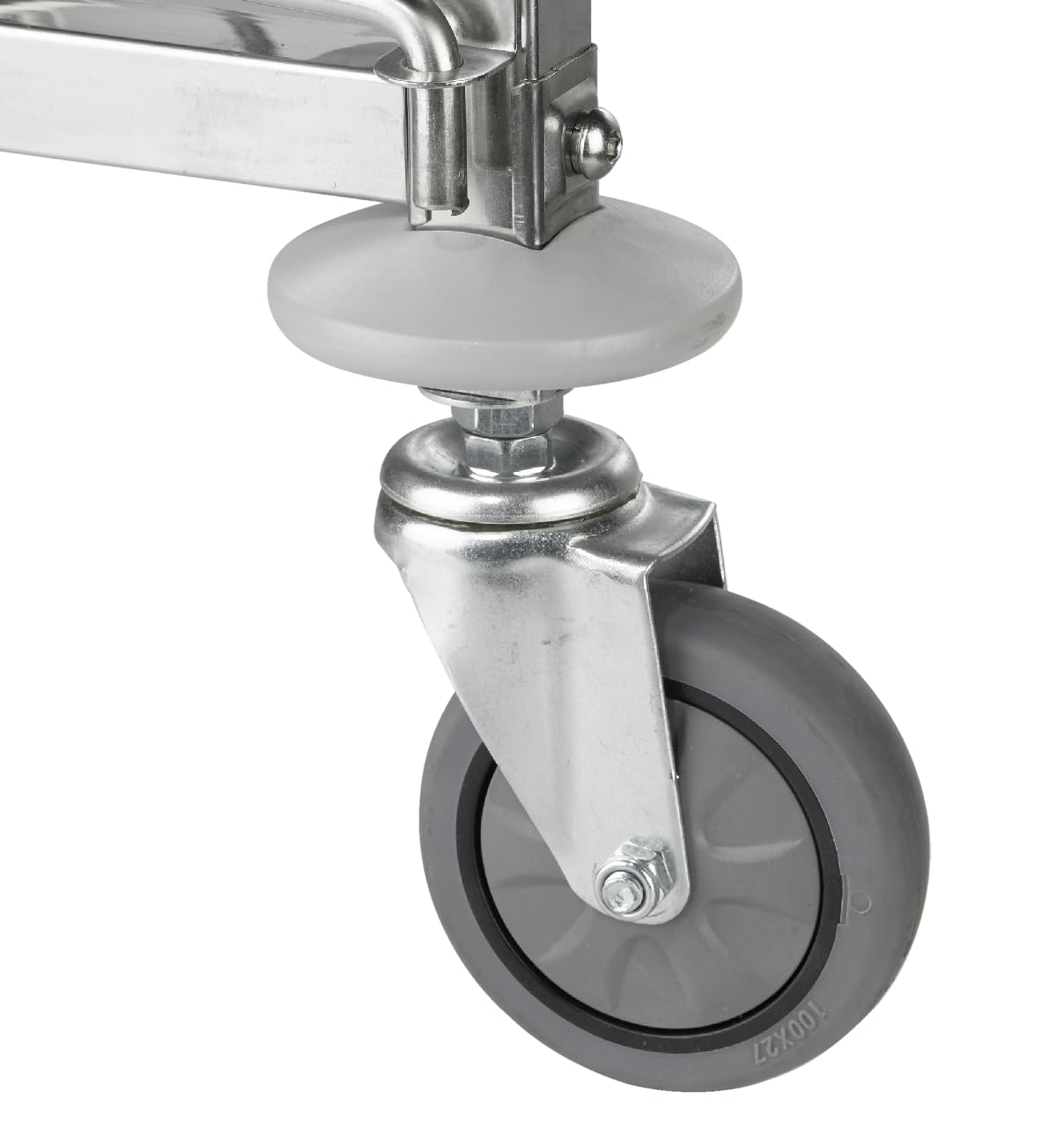 METRO Professional Regalwagen GSC1018GN Edelstahl 18 Etagen GN1/1 Gesamtlast 150 kg silber