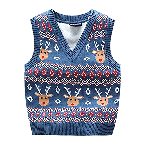 URMAGIC Maglioni senza maniche di Natale per