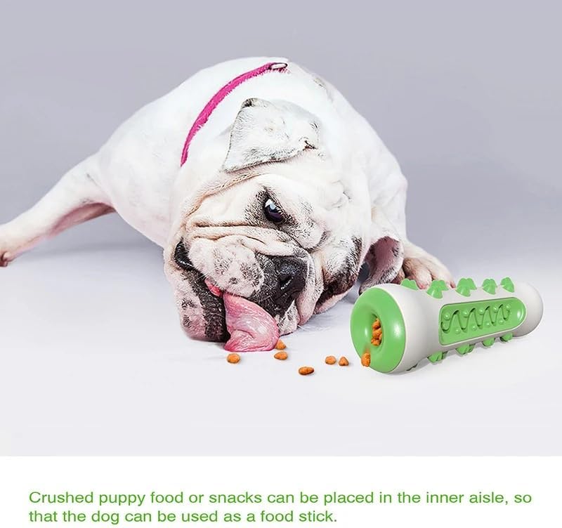 Rubber Dog Molar Toothbrush Toys Chew Cleaning Teeth Safe Puppy Dental Care Soft Pet Toy Supplies Pet Accessories(Upgrate Blue)