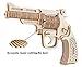 GreenLF 3D Wooden Puzzle , DIY Revolver Gun Model Toys Jigsaw Brain Teaser Gift for Kids ,Teens and Adults
