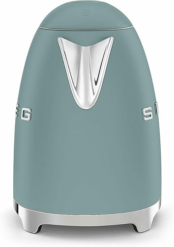 Miniatura 2 de SMEG KLF03 - Hervidor de agua eléctrico de 7 tazas, estilo retro, tapa de apertura suave, apagado automático, base giratoria de 360 - Jade