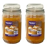 Better Homes Gardens 18oz Scented Candle, Orange Buttercream Cupcake 2-Pack