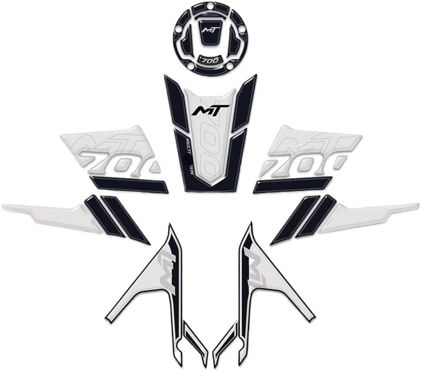 Tank Traction Pad Motorcycle Accessories Tank Pad Protector Sticker Decal Epoxy Resin Sticker Kit for 700MT 700 MT 700 Mt 2023 2024