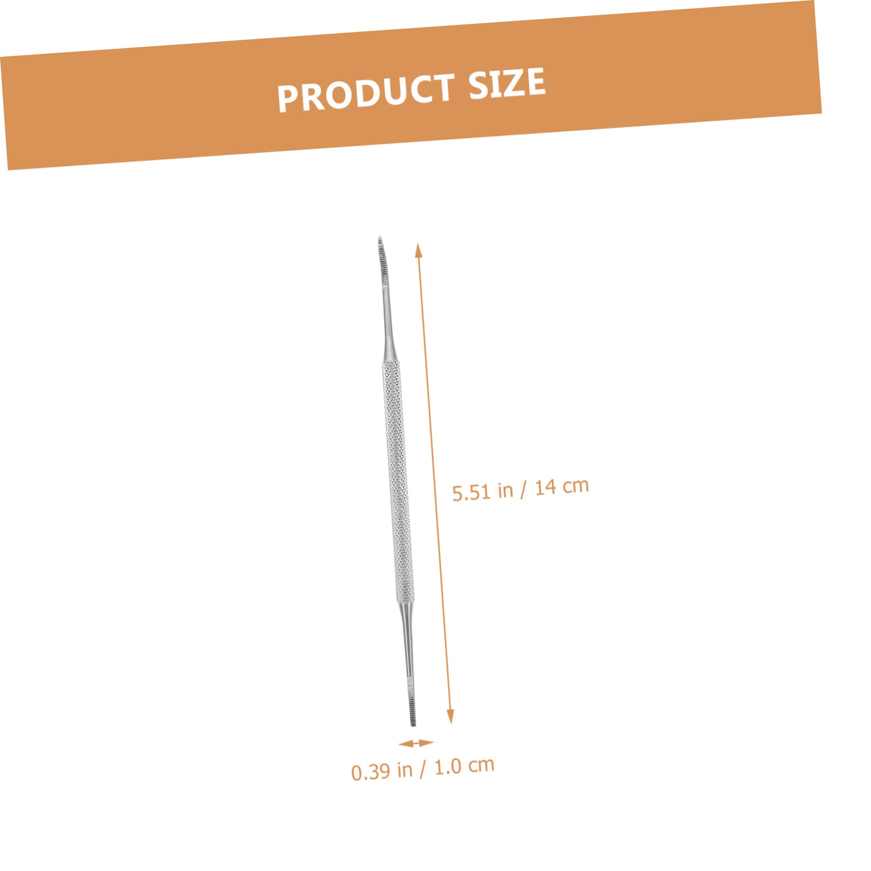 HAPINARY 3pcs Ingrown Toenail Clippers Cuticle Pusher Tool for Nail Seam Cleaning