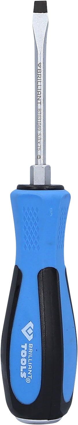 BRILLIANT TOOLS BT031051 Flat Screwdriver with Impact Protection Cap, 6 x 100 mm [Powered by KS TOOLS] — view 18