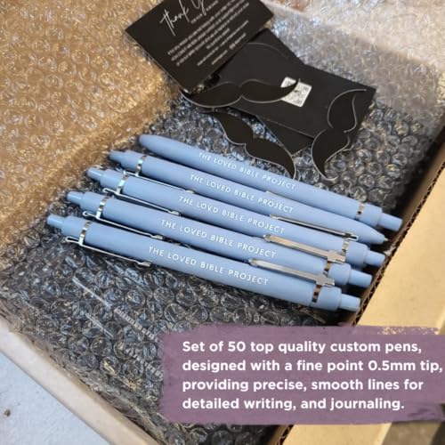 Bolígrafos personalizados Mr. Pen con clip cruzado, tinta negra miniatura 3
