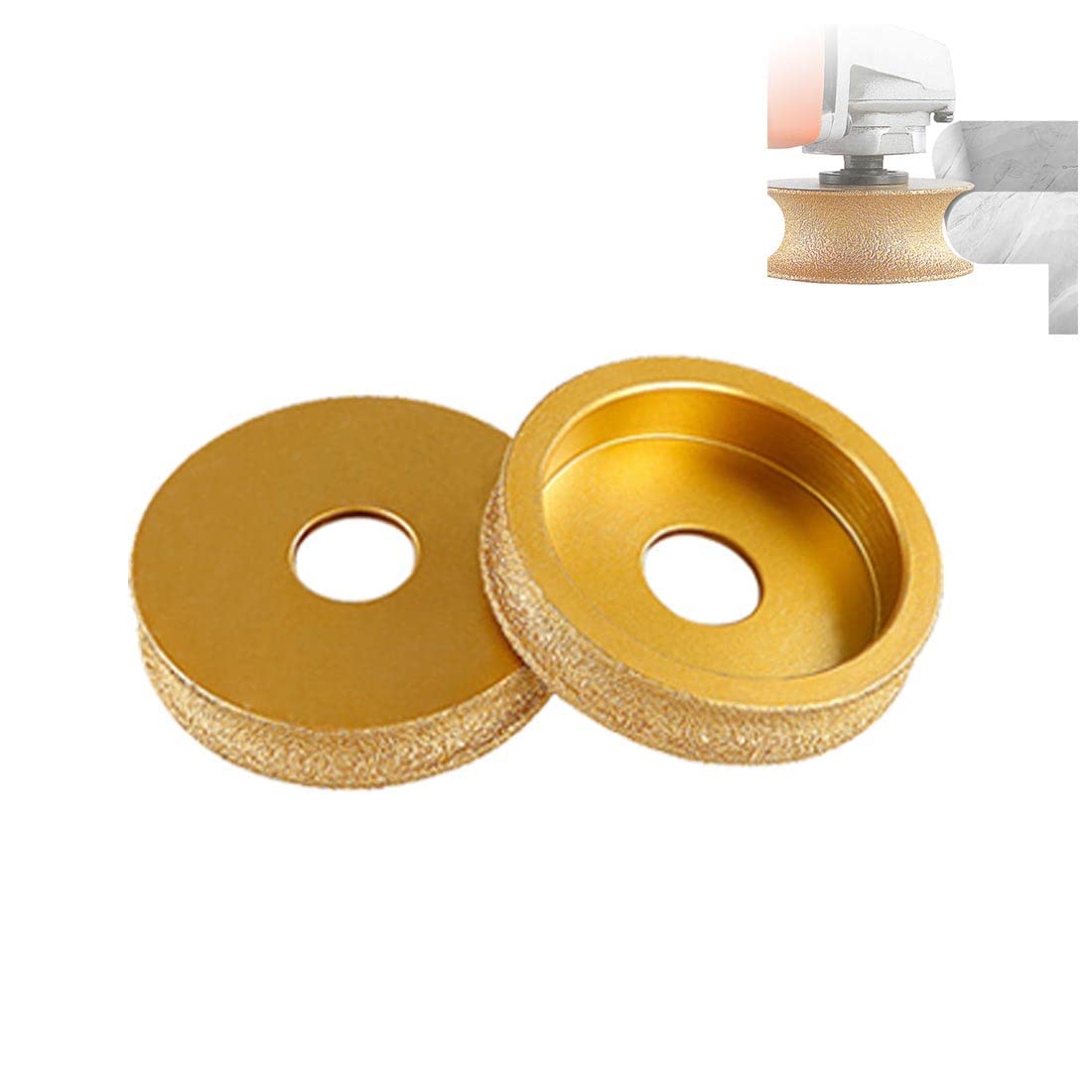 Meule Carbure De Silicium 150mm Grain 80 - Pour Affûtage Outils Et Matériaux Non Métalliques - Alésage 1/2 Pouce