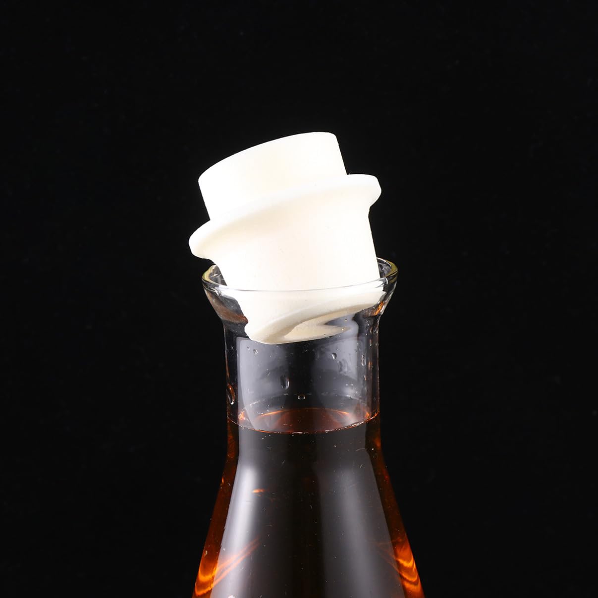 POPETPOP 1 Pc Juego De Matraces De Erlenmeyer Matraz De Medir Matraz De Vidrio Para Estudiantes Matraz De Vidrio Para Laboratorio Tapa De Hidrofrasco De Boca Ancha Dosis De Triángulo