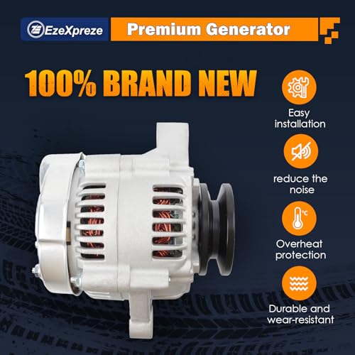 Image of Ezexpreze New Alternator Compatible With Daihatsu Core Hijet Van OE#27060-87201 16241-64010 16241-64011 100211-1640 100211-1650 100211-1680 100211-4450 100211-4660 100211-4690