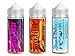 Produktbild Black Lair + Red Lair + Ice Mint Triple Pack 3 x 100ml E Flüssiges Vape Saft Shortfill enthält Nikotin und tabakfreier 0mg
