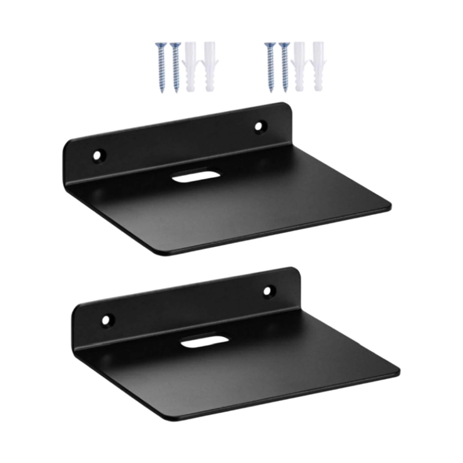 Kalttoy Wall Mounted Shelf for Pots and Decorations Transparency Modern Design Space Saving Organiser Easy Installation Wall Mounted Plant Display Rack