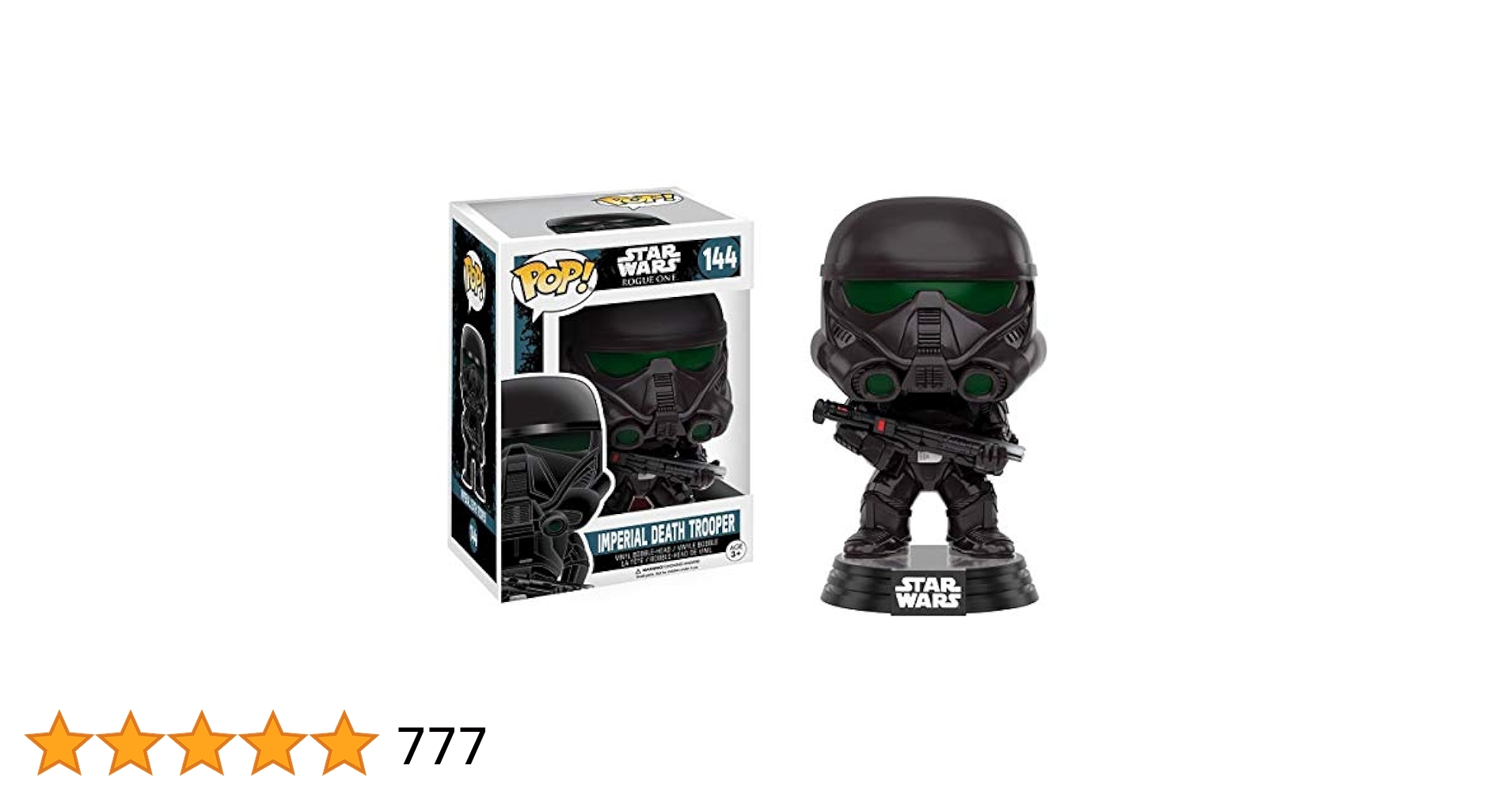 FunkoPop！144 IMPERIAL DEATH TROOPER Funko Pop! #144 Imperial Death Trooper Vinyl Figure Star