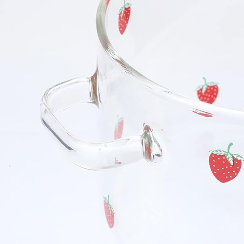 Miniatura 7 de Yardwe Cacerola de vidrio transparente con asas de tapa olla a fuego lento utensilios de cocina de vidrio para pasta de leche sopa de fideos de