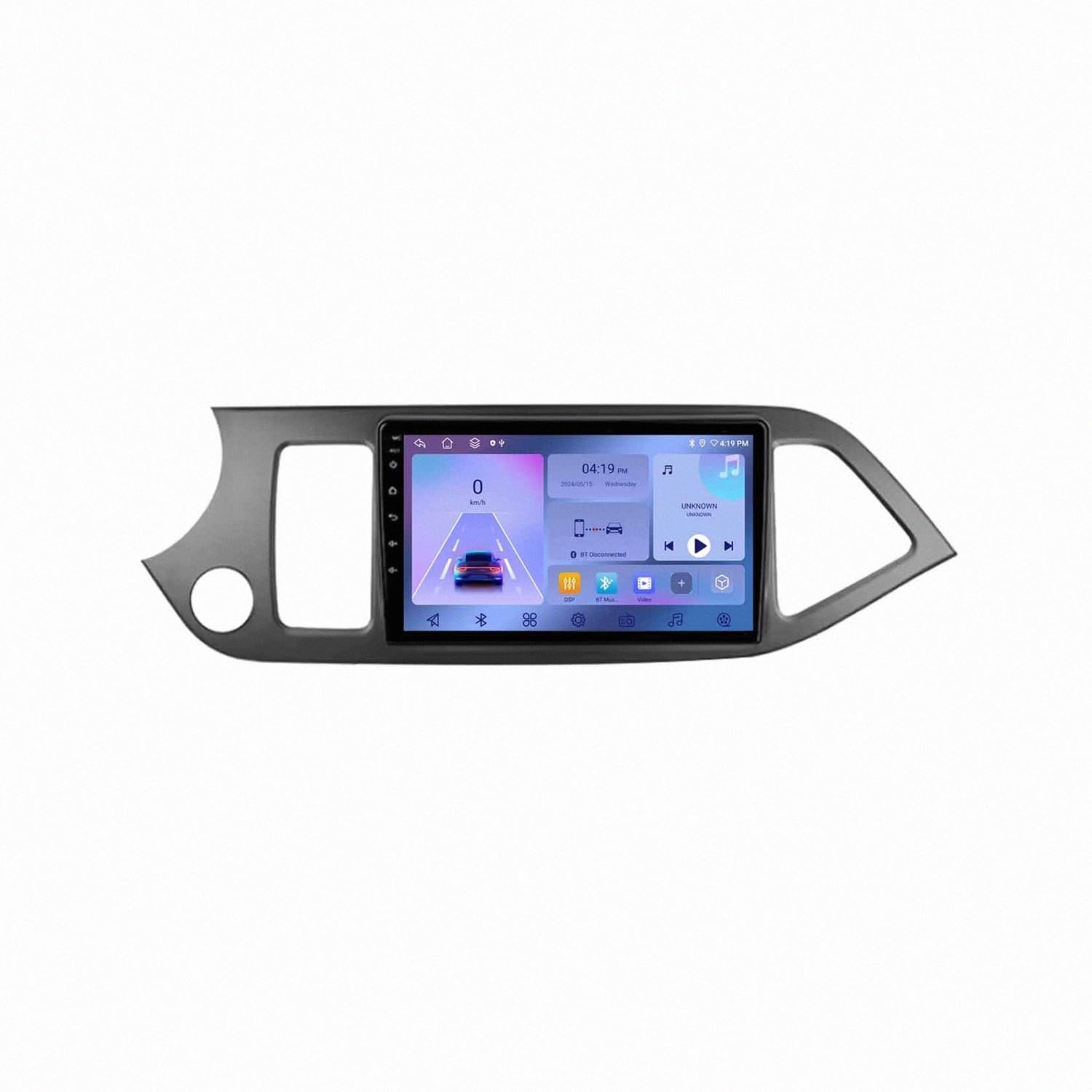 Radio de coche con CarPlay y cámara trasera para renovar tu Kia Picanto 2011-2016 8