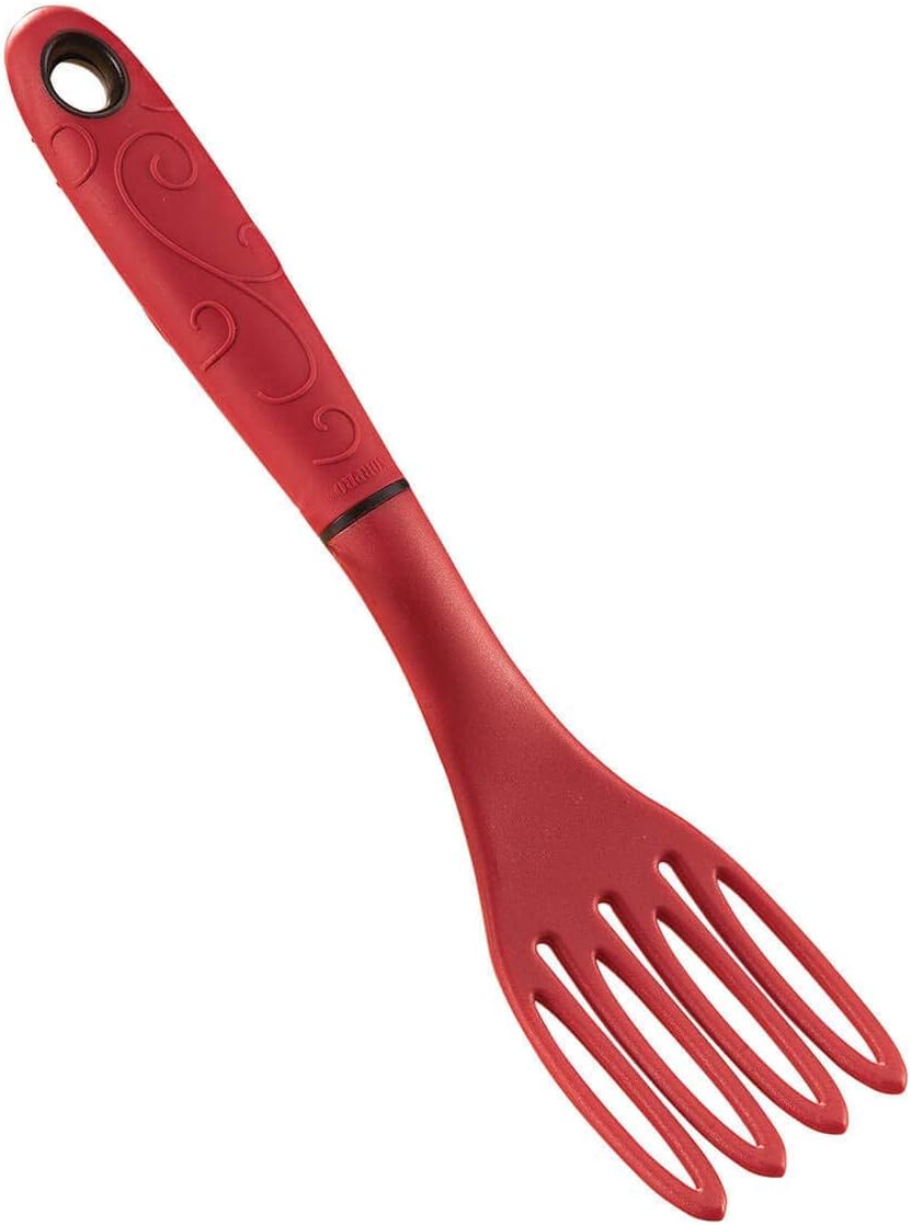 Grip EZ Fiskie Red Santoprene Combination Fork and Whisk