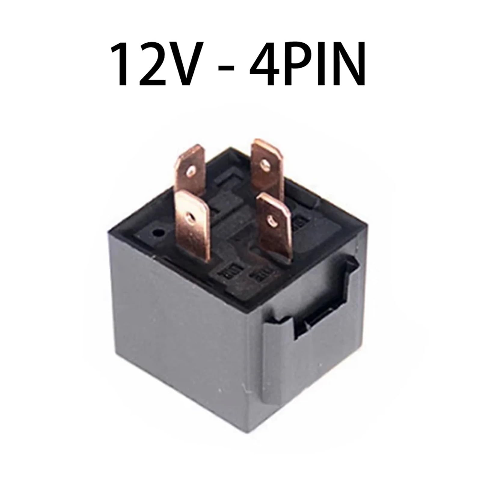 Relé de Coche de 4, 5 Pines, 4P, 5P, 80A, relés automotrices de Larga duración, relé de Arranque, relé de Alta Resistencia for Coche, relé de 12V/24V CC for Motor de Coche(24V 4PIN)