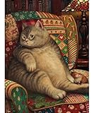 PieceRelax PieceClicks Plastic Jigsaw Puzzle for Adults 1000 Pieces - Phoenix Chan - are You Looking At Me? - 25.2 X 18.9 Inches, Most Satisfying Table Games, No Glue Needed [U1034]