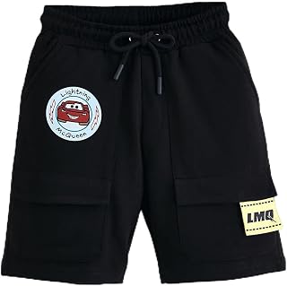 Hopscotch Disney Cars Lightning McQueen Cargo Shorts (3-4 Years) Price In India