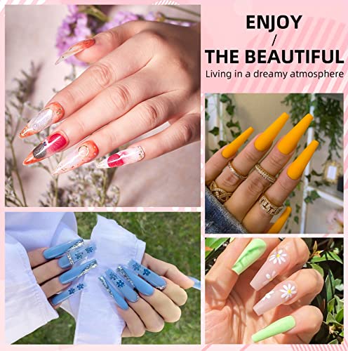 Morovan Gel Nail Polish Kit 33 Colors Rainbow Gel Nail Polish Set Sock Off Glitter Gel Nail Polish Kit With Base And Top Coat For Diy Nail Art Manucure At Home Salon #TOP6
