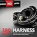 OPT7 LED Light Bar Wiring Harness 14 Gauge 380W Dual Wiring Harness w/ Switch for Off Road - 11ft Dimmer Strobe 80ft Range Plug and Play Waterproof Relay Splitter