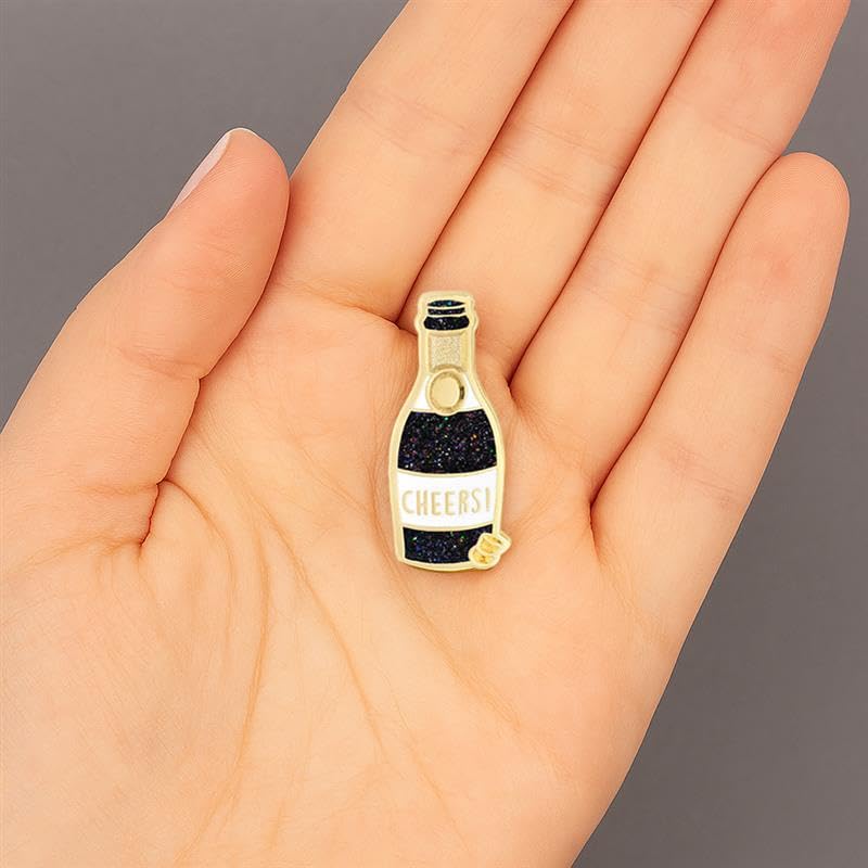 Image of PinMart's Champagne Bottle Pin