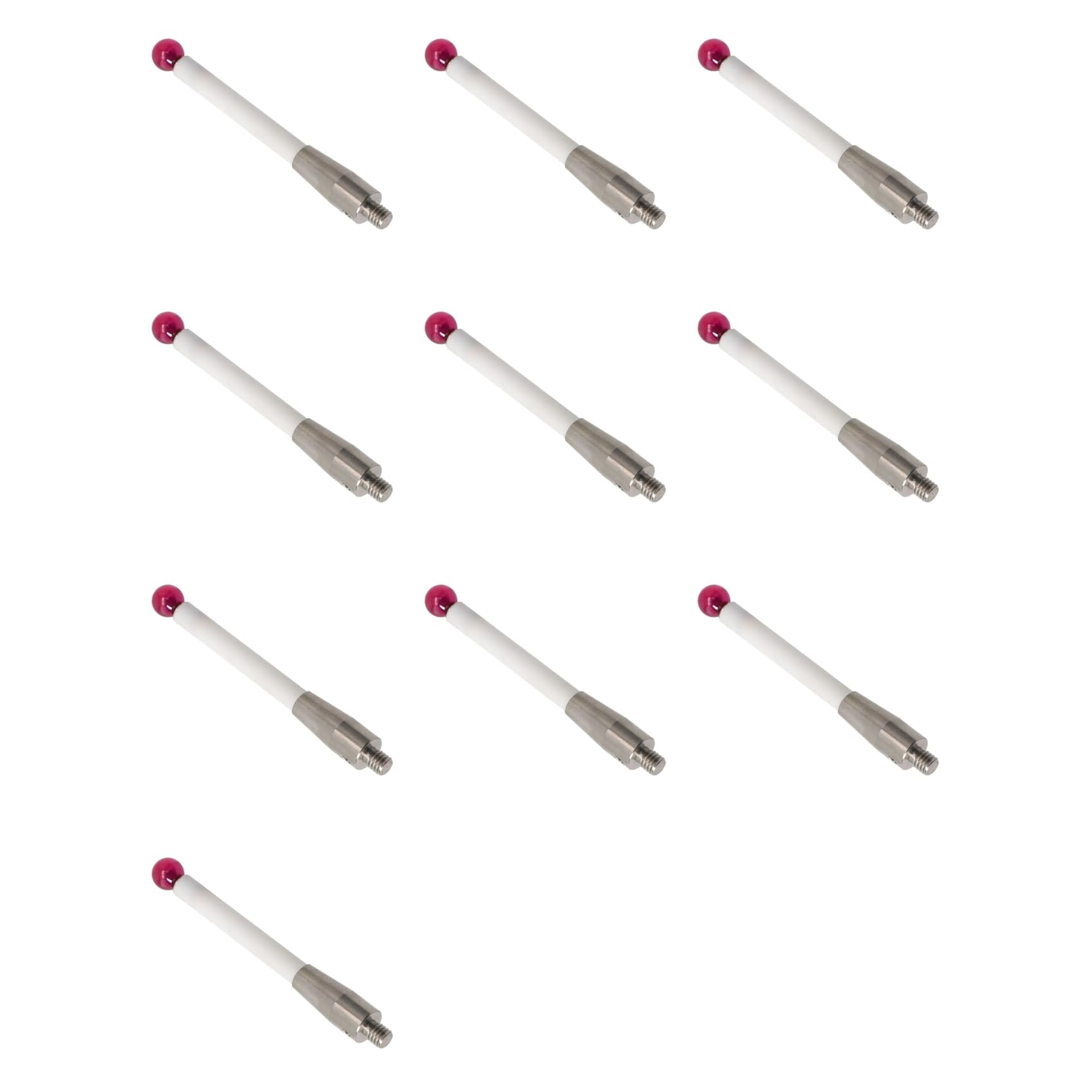 Jnchdghwa As Shown 10X Probe Stylus A 5000 3709 Cmm 50Mm Contact Probes Ceramic Measuring Shafts-6Mm Ball Tip Cnc Tools Accessory
