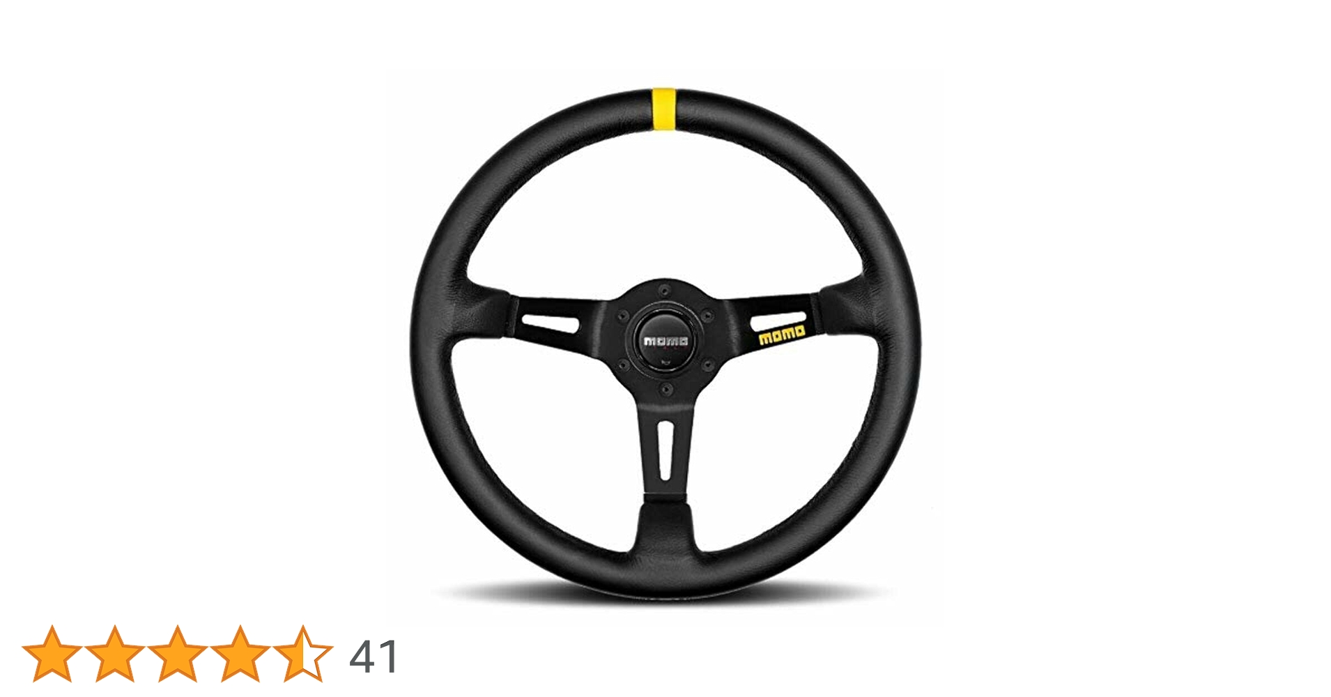 Amazon | MOMO Motorsport MOD.08 レザーレーシングステアリング