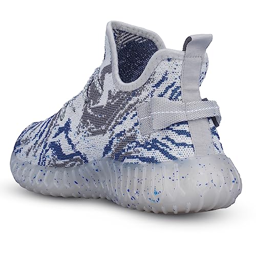 Image of RapidBox Men Light Blue Casual Sneakers