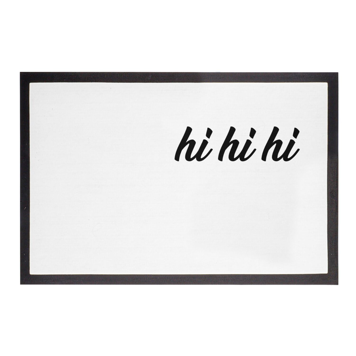 Paillasson Hi Hi Hi Humour pour une entrée maison joyeuse et accueillante 60x40cm