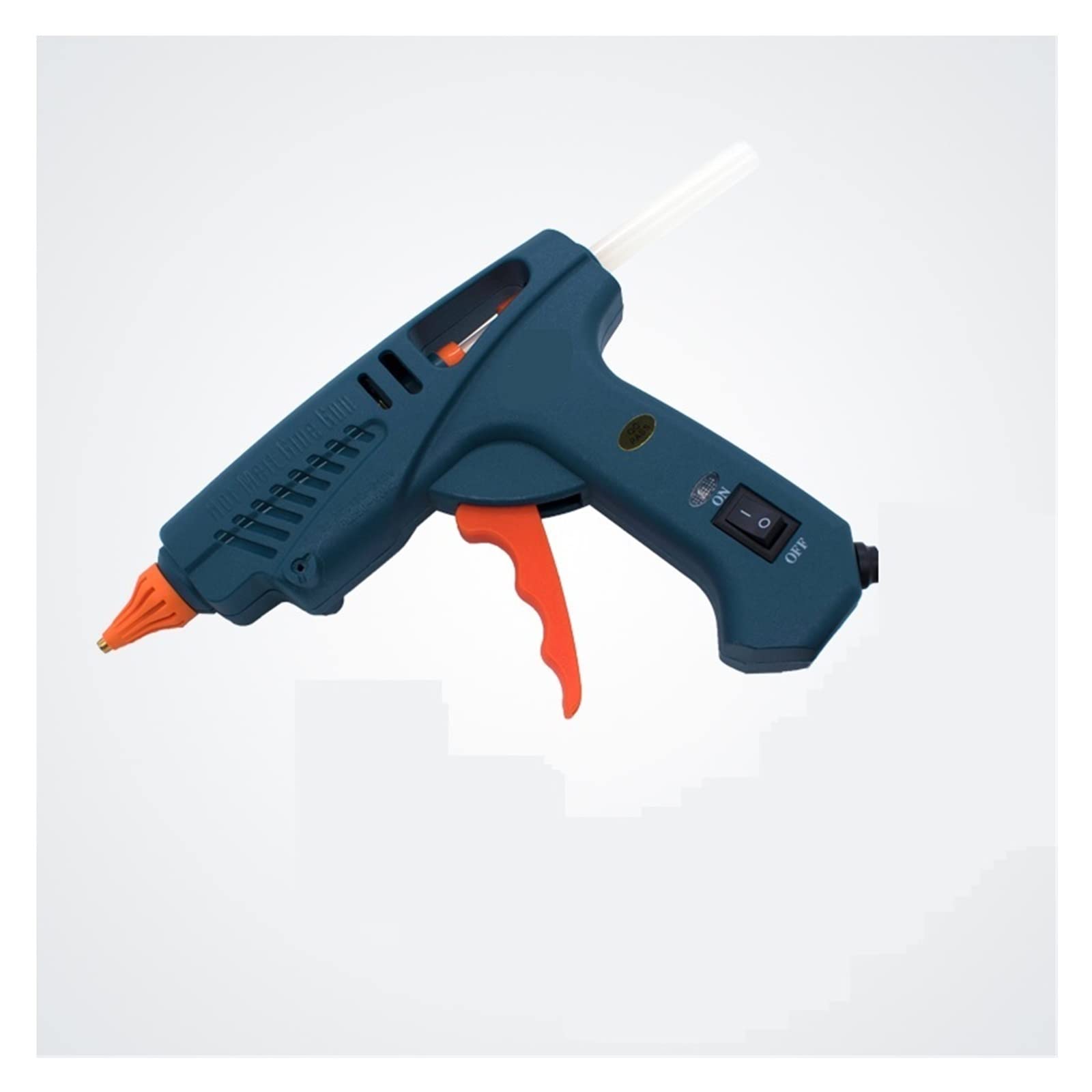 100W Pistolet Do Klejenia Na Gorąco Czysta Miedź Dysze Z Wyłącznikiem Zasilania 5 Kleje W Sztyfcie 11mm Dom Elektronarzędzia Strona Główna DIY Craft Szybkie Niezawodne Klejenie(2.0x50mm Nozzle)