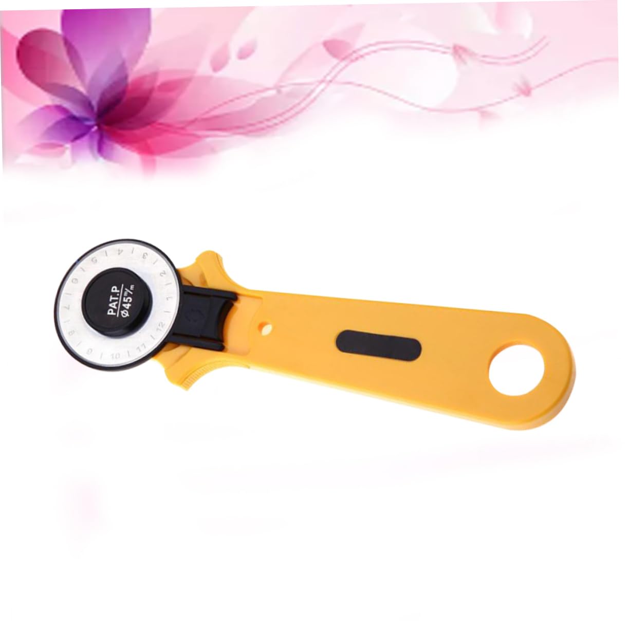 Lurrose 3 Set Taglierina A Ruota Rotante Tappetino Da Taglio in Tessuto Taglierina Rotativa Taglia Tessuti Tappetini Da Taglio Per L'artigianato Tondo Taglio Pelle Black 2 Pezzi * 3