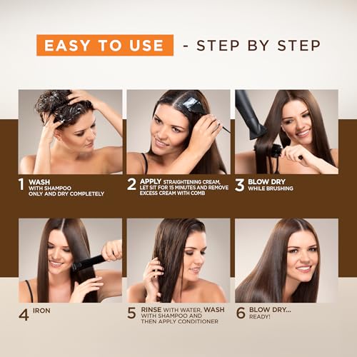 Kativa Brazilian Keratin Straightening Treatment At Home With Hyaluronic Acid And Premium Serum thumb #2