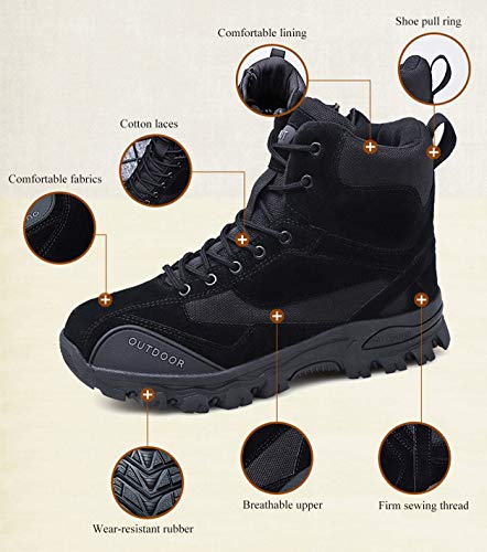 AONEGOLD Stivali da Escursionismo da Trekking Uomo...