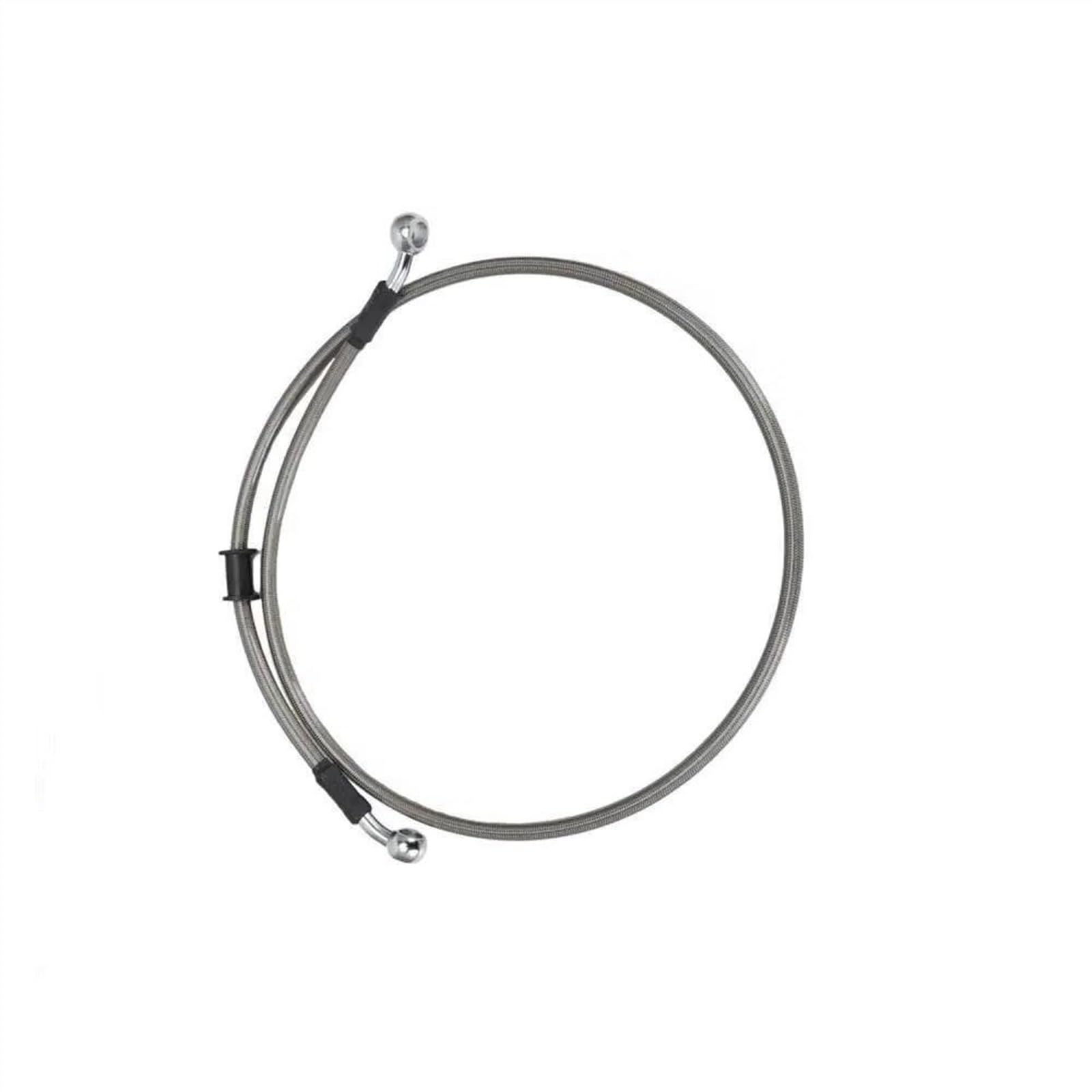 Ksxzw Silver Motorbike Part 800Mm 28 Degree Motorcycles Braided Steel Hydraulic Brake Clutch Radiator Oil Cooler Hose Line Pipe Tube