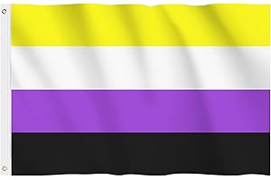 Enby Pride Flag for Visibility and Celebration