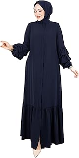 Women's Double Balloon Sleeve Ferace Dress