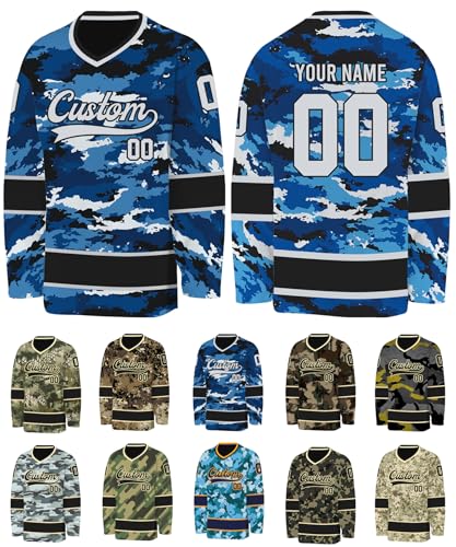 Custom Hockey Jersey Personalised Logo Name Number Hockey Sh