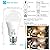 MELPO Alexa Light Bulb 130W Equivalent, Smart Light Bulbs Warm White to Daylight Tunable, A19 E26 Bluetooth LED Bulbs for Bedroom Kitchen Living Room Office?4 Pack?