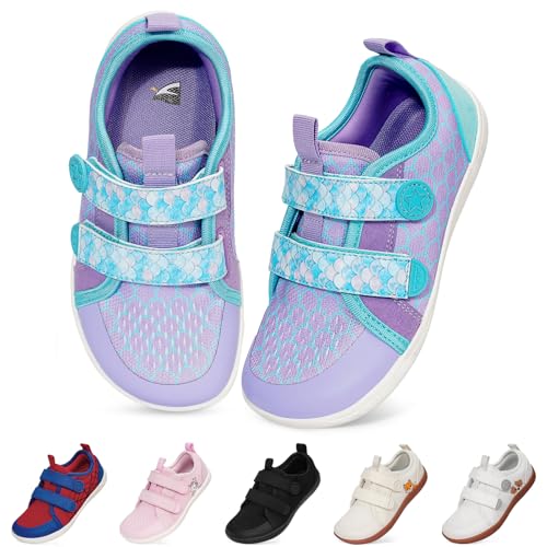Toddler Shoes Boys Girls Kids Wide Toe Box Barefoot Shoes Breathable Zero Drop Non-Slip Sneakers for Toddler/Little Kid/Big Kid - Main Image