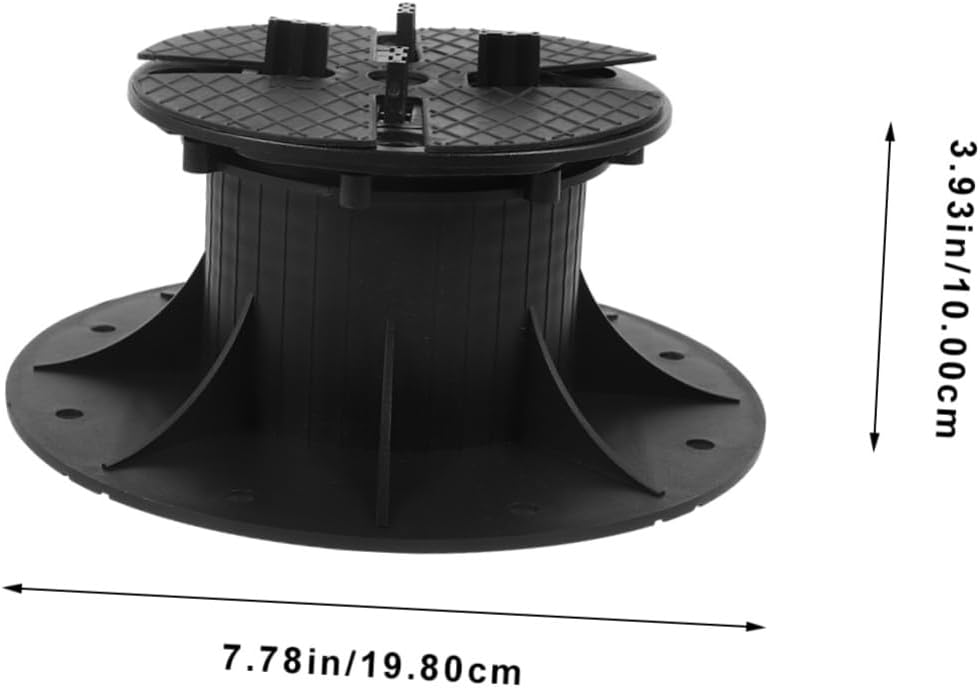 Holibanna Sturdy Water Fountain Support Decking Floor Support Marble Tiles Holder