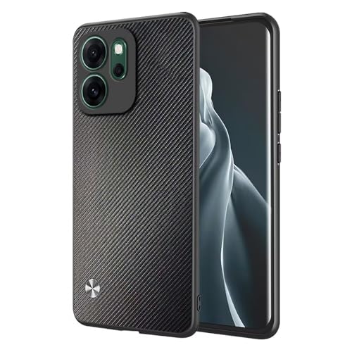 EASSGU Custodia per OPPO Reno14 F 5G / OPPO Reno14 FS 5G (6.7' Inches), Cover per Telefono in Stile Business con Retro in PU Pelle - Kevlar