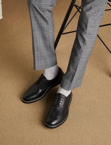 Image of Symbol Premium Mens Smart Casual Derby Leather Shoes