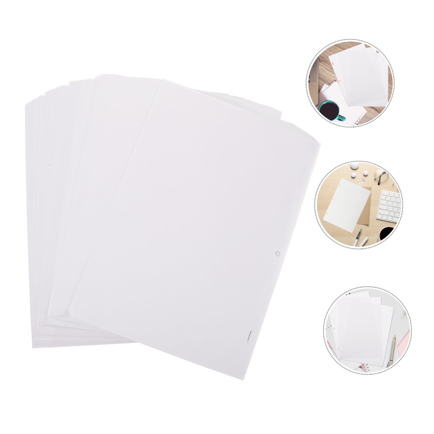 Gogogmee 200 Blatt A4 Animationspapier Leer Glattes Zeichenpapier für Schüler Vielseitiges Skizzen und Malpapier für Kunstunterricht und Basteln