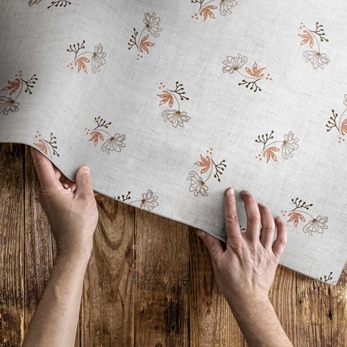 Tapis extérieur PVC imperméable et résistant décoloration fleurs - 5