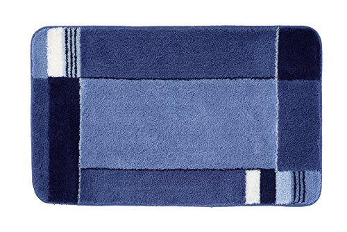 Kleine Wolke Padova 7258769360 Bathroom Mat 60 x 100 cm Marine Blue